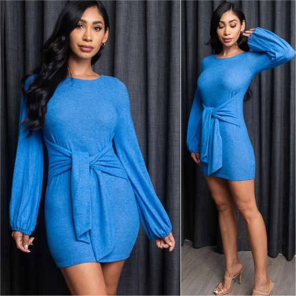 Tender Knot Front Dress - Picture 1 of 6